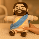 Pelúcia Menino Jesus que Respira e Acalma a Alma