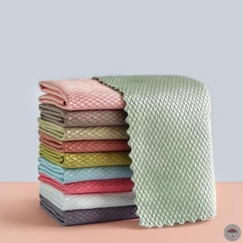 Toalha de Limpeza Profunda - KIT de 5 UNIDADES