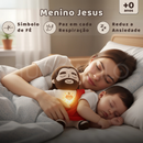 Pelúcia Menino Jesus que Respira e Acalma a Alma